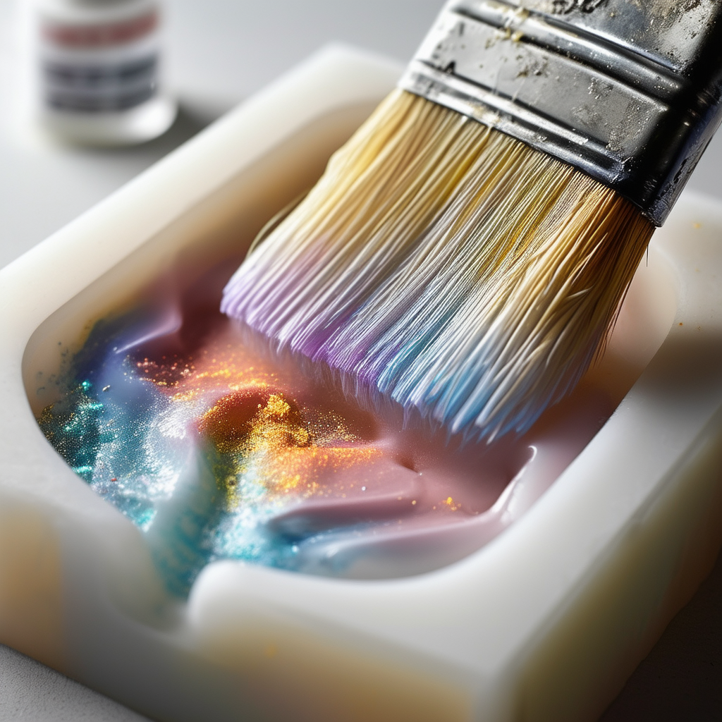 Adding Depth with Dry Pigments in Mold Painting